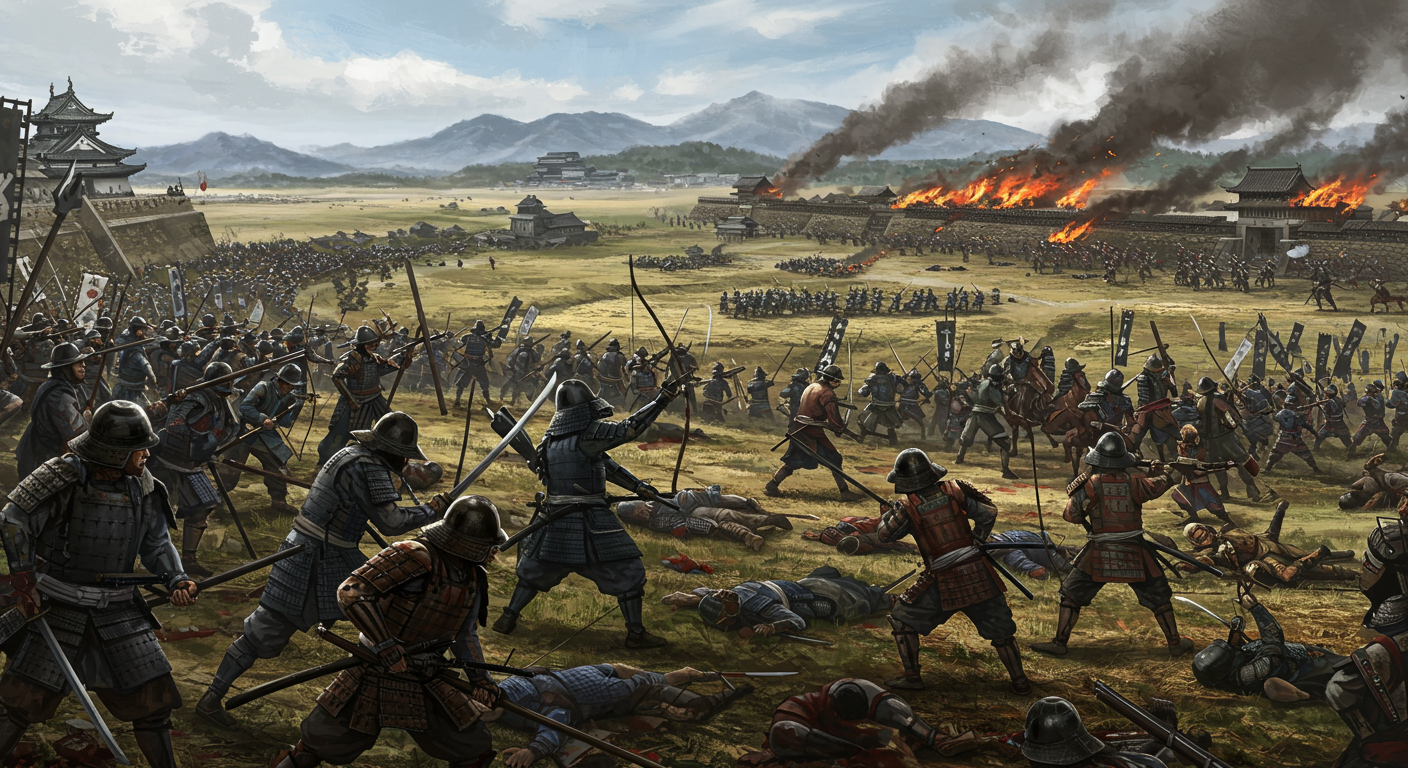 戦国時代の合戦のリアル！戦術と兵器の進化を解説